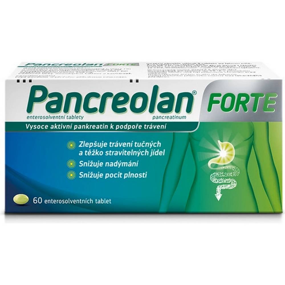 Pancreolan Forte por.tbl.ent. 60 x 220  mg