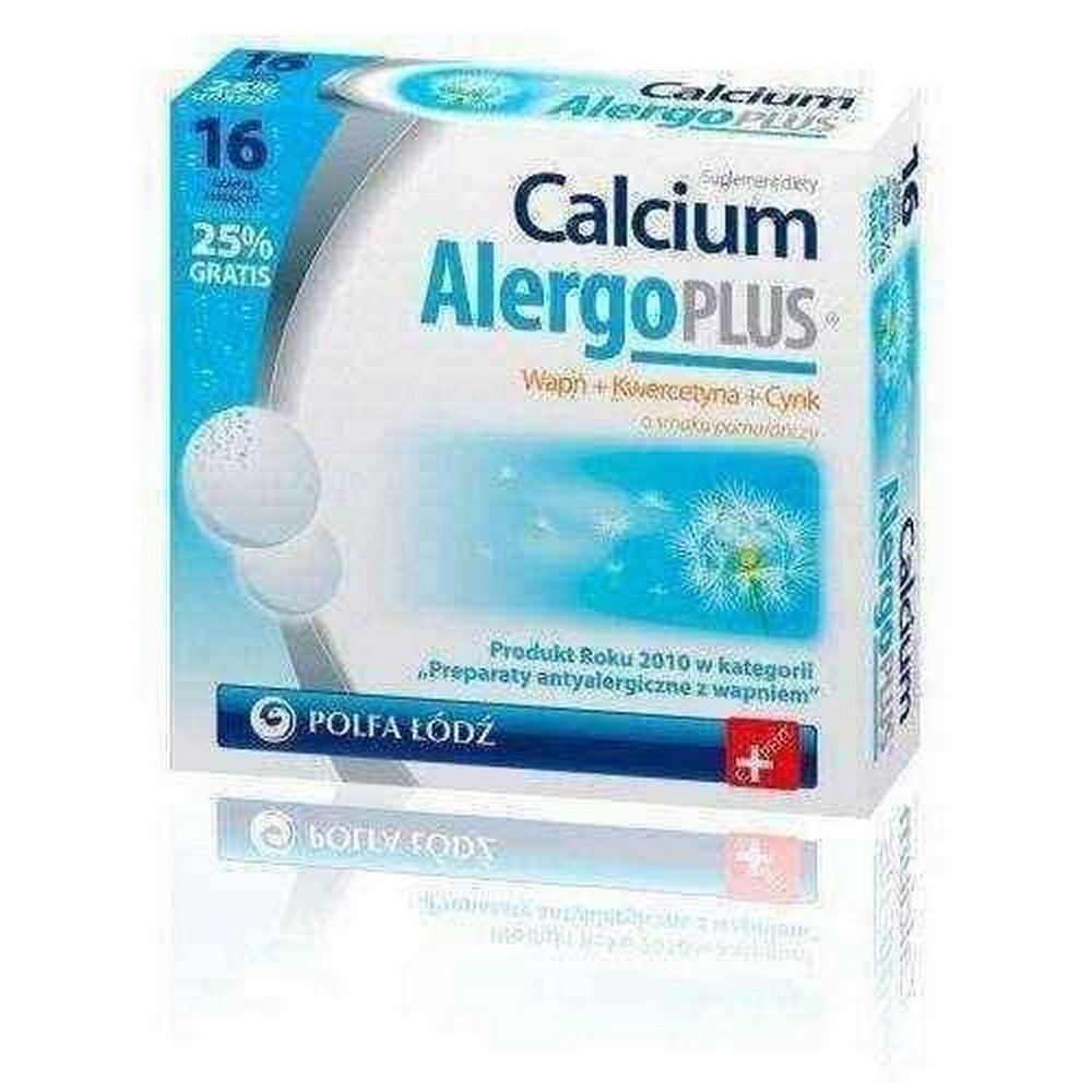 CALCIUM ALLERGY PLUS 16 TABL.