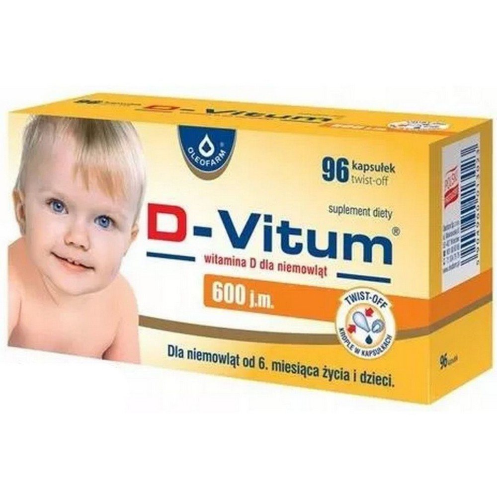 D-VITUM-VITAMIN D FOR BABIES-TWIST-OFF-96 CAPS.