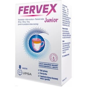 FERVEX JUNIOR, granules for oral solution, 8 sachets