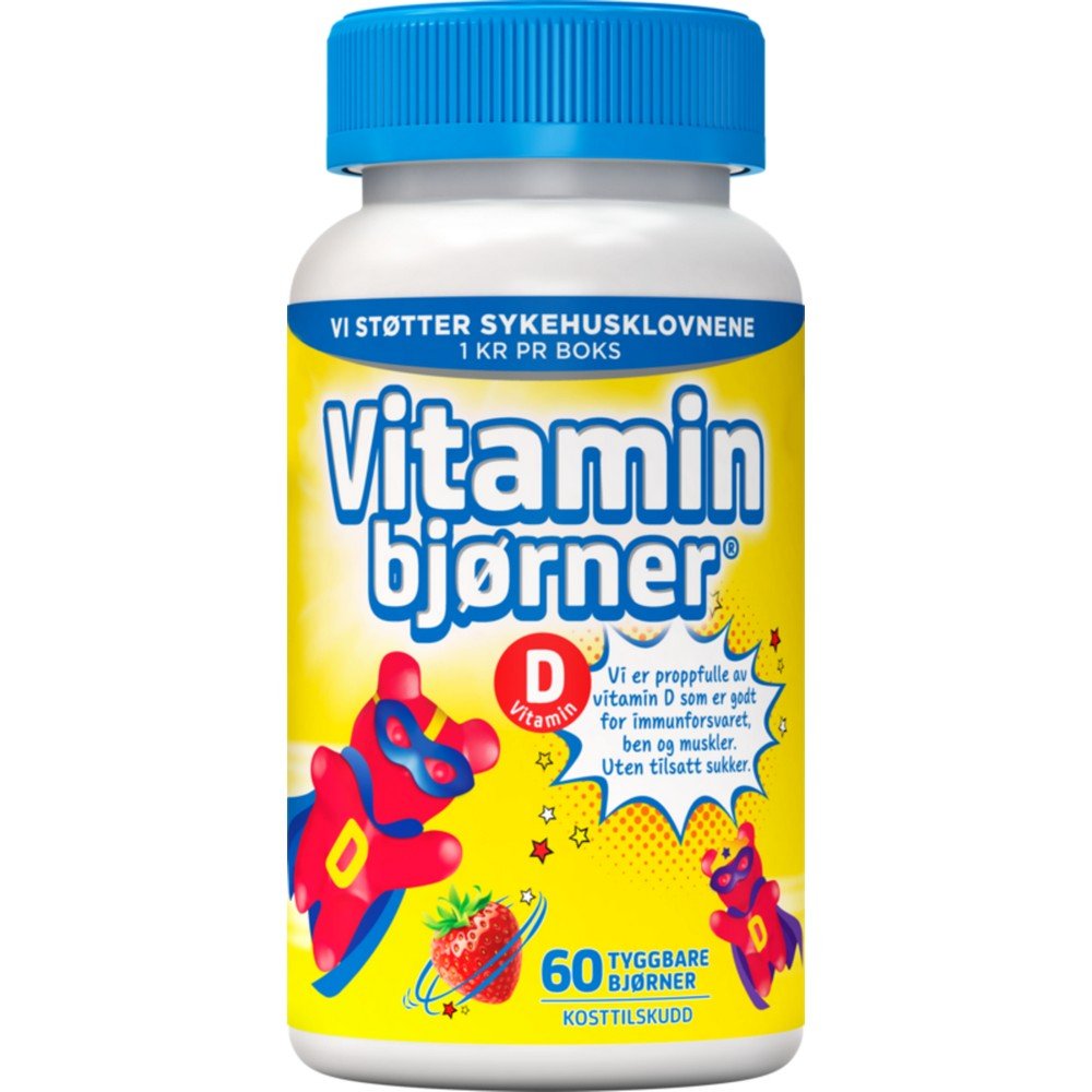 vitaminbjorner-vit-d-chewable-tablets-strawberry-flavor-60