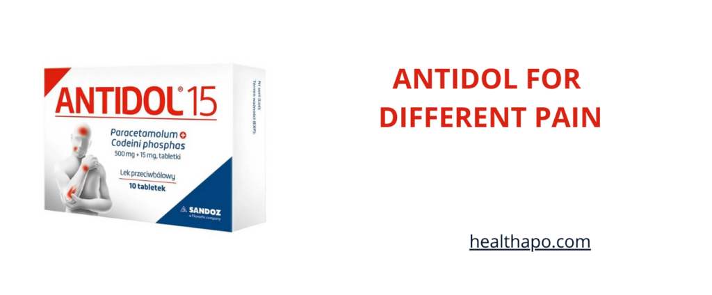 ANTIDOL FOR DIFFERENT PAIN