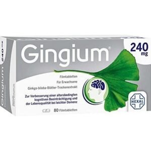 Hexal Gingium 240mg film-coated tablets, 80 pieces