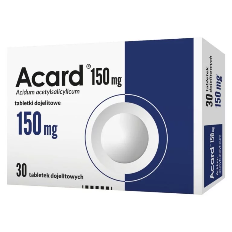 ACARD POLFA WARSZAWA 150 MG 30 TABLETS 30 PCS. TABLETS