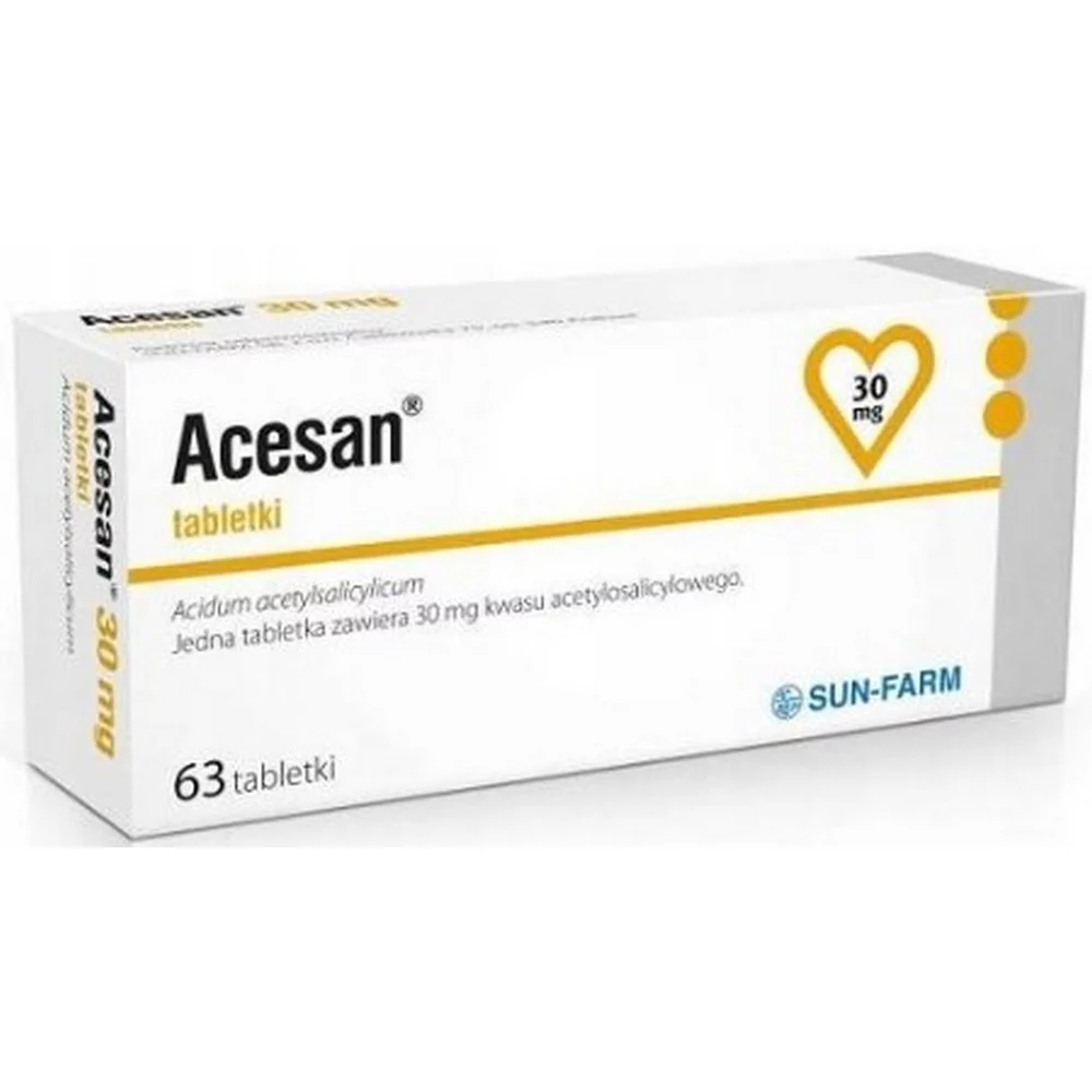 ACESAN 30 MG 63 TABLETS