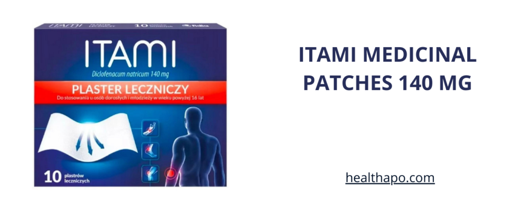 Itami medicinal patches 140 mg