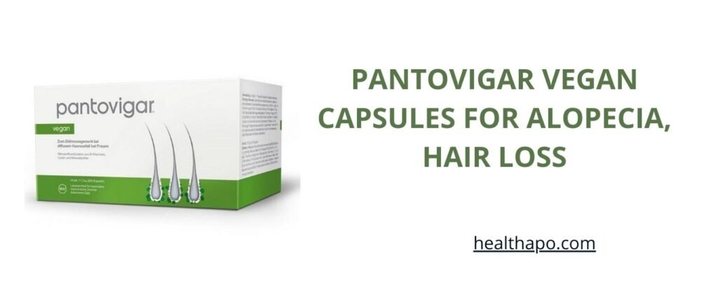 PANTOVIGAR VEGAN CAPSULES FOR ALOPECIA, HAIR LOSS