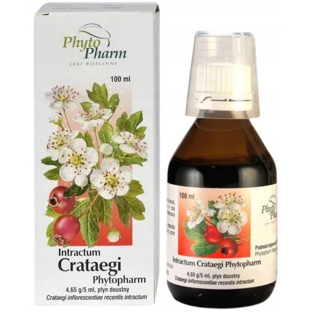 PHYTOPHARM INTRACTUM CRATEGI HAWTHORN LIQUID 100 ML