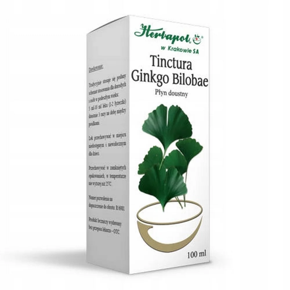 TINCTURA GINKGO BILOBAE 100 ML LIQUID