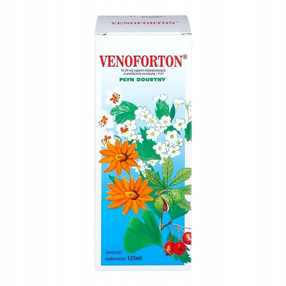 VENOFORTON MEDICINE FOR VARICOSE VEINS AND ATHEROSCLEROSIS LIQUID 125 G