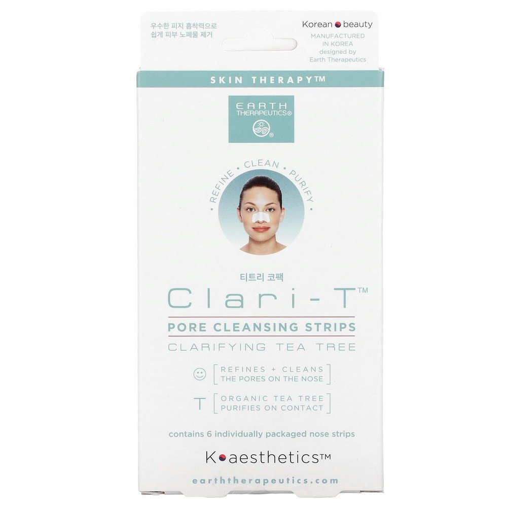 earth-therapeutics-clari-t-pore-cleansing-strips-clarifying-tea-tree-6-nose-strips