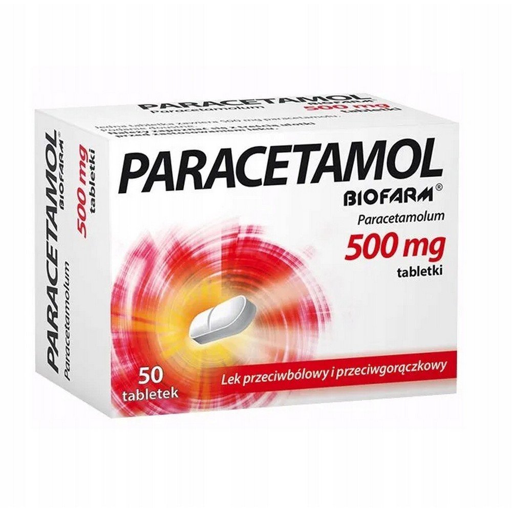 paracetamol-biofarm-50-tablets