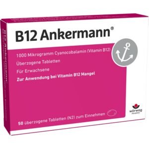 Wörwag Pharma B12 Anchorman (50 pcs.),Wörwag Pharma B12 Ankermann (50 pcs.)