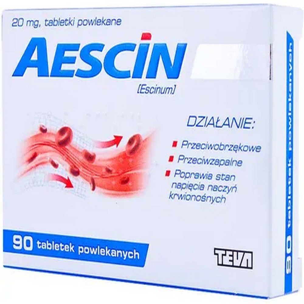 aescin-20mg-90-tablets Aescin 20mg 90 tablets