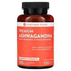 further-food-premium-ashwagandha-maximum-strength-6625-mg-120-vegetarian-capsules