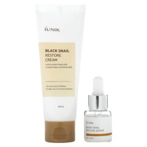 iunik-black-snail-edition-skin-care-set-cream-and-mini-serum-2-piece-set