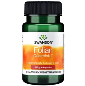 SWANSON-Folian-Quatrefolic-800mcg-30-Folic-Acid