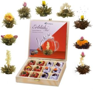 creano-tea-flowers-gift-set-in-wooden-tea-box-12-blooming-tea-in-9-varieties-white-tea-and-black-tea-gift-for-women-mother-tea-lovers