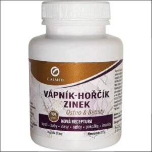 Calcium - Galmed Calcium Magnesium Zinc Osteo and Beauty 100 Tablets