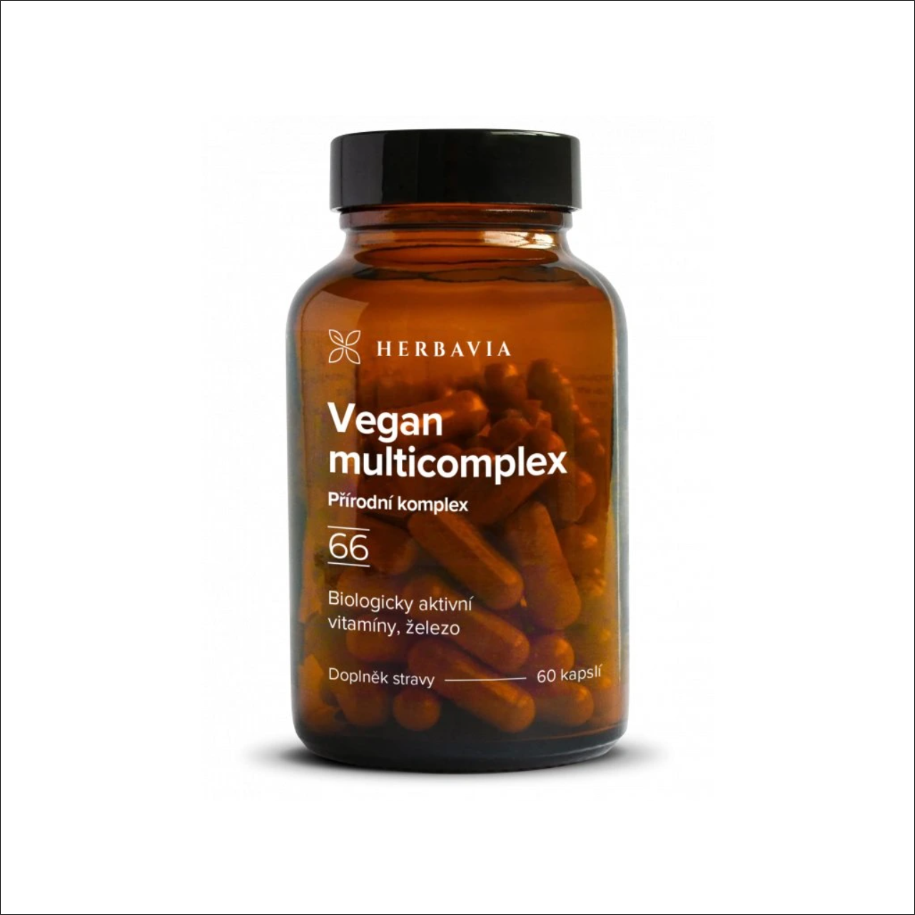 herbaviaherbavia vegan multicomplex iron 60 capsulesherbavia Multivitamin Formula - Herbavia Vegan Multicomplex + Iron 60 Capsules