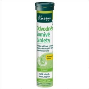 Effervescent tablets for easy and refreshing consumption-Kneipp Dehydration effervescent 20 tablets