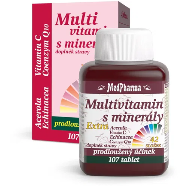 medpharmamedpharma multivitamin with minerals extra c 107 tabletsmedpharma Multivitamin Formula - MedPharma Multivitamin with Minerals + Extra C 107 Tablets