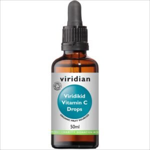 Natural Orange Flavor - Viridian Viridikid Vitamin C Drops 50 ml